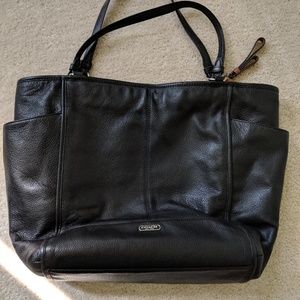 Black Coach Purse Tote